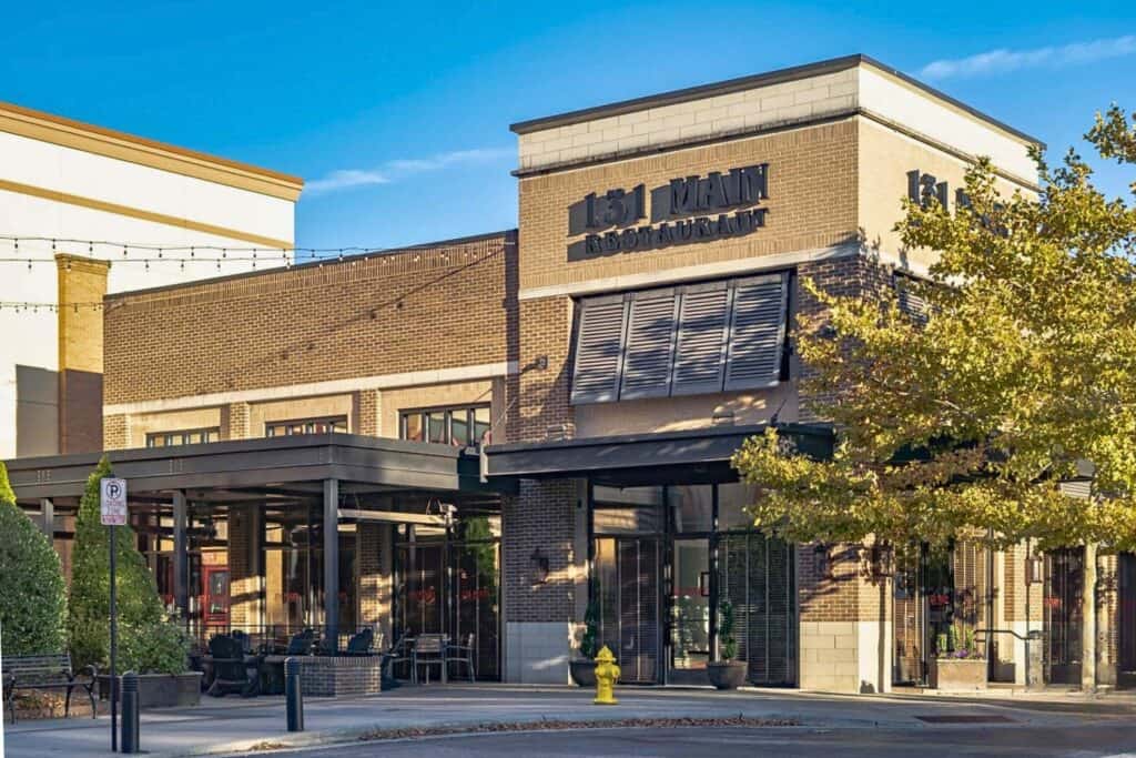 131 MAIN Restaurant in Asheville Biltmore Park.