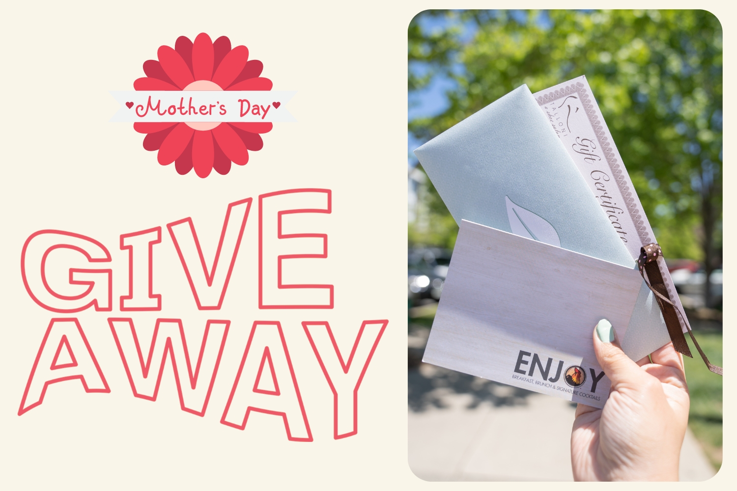 Enter for a Chance to Win Mother's Day Giveaway! Biltmore Park Town