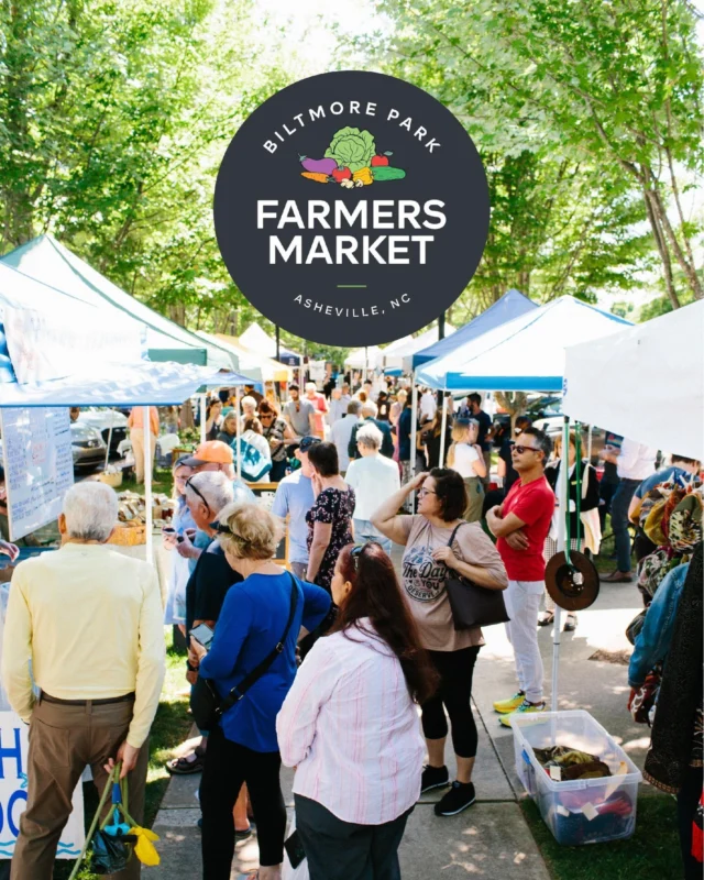 The Farmers Market is Coming Back to Biltmore Park Town Square! 🥕

One of our favorite seasonal traditions returns Thursdays from 3–6 PM, May 29 – October 23—and we can’t wait to welcome you back.

Whether you're shopping for fresh produce, artisan goods, or just enjoying a stroll, the Farmers Market is the perfect way to spend a Thursday afternoon at Biltmore Park.

🌿 Want to stay updated about the market? Sign up for our newsletter via the link in our bio and we’ll keep you in the know!

#AshevilleFarmersMarket #AVLFarmersMarket #BiltmoreParkTownSquare #BiltmorePark #AshevilleEvents #AshevilleHappenings #AshevilleMarket